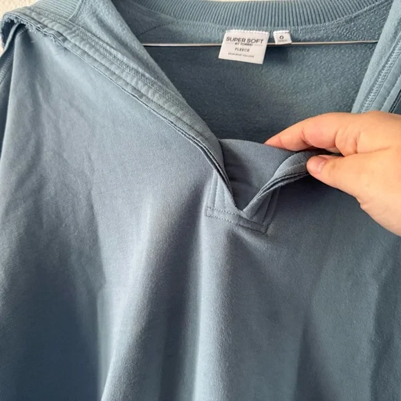 Torrid Super Soft Fleece Oversized Collar Cozycore Loungewear L/12 Hygge - Picture 7 of 14